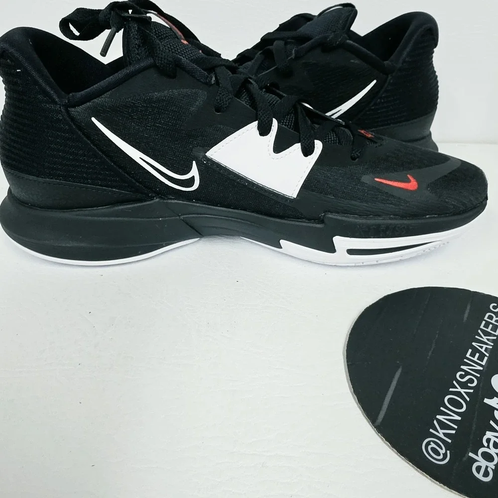 Nike Kyrie Low 5 Bred Dominoes Shoes Sneakers DJ6012-001 Men's Size 11.5